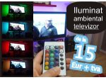 Kit lumini ambientale pt televizor - Banda de led pt iluminat de fond televizor #1