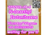 BStrong effect N-Desethyl isotonitazene cas 2732926-24-6 Whatsapp: +86 18832993759 #1