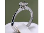 Inel de logodna Design Tiffany din aur cu diamant 168 #2