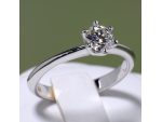 Inel de logodna Design Tiffany din aur cu diamant 168 #3