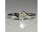 Inel de logodna din aur cu diamant 060 #2
