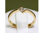 Inel de logodna din aur cu diamant 060 #7