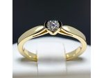 Inel de logodna din aur cu diamant 114 #2
