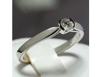 Inel de logodna din aur cu diamant 114 #3
