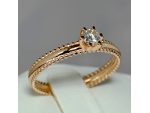 Inel de logodna din aur cu diamant 516 #2