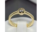 Inel de logodna din aur cu diamant 609 #2