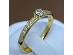 Inel de logodna din aur cu diamante 113DIDI #3