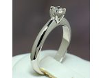 Inel de logodna din aur sau platina cu diamant 122011 #2