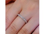 Inel de logodna din aur sau platina cu diamante 002 #3