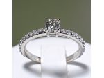 Inel de logodna din platina cu diamante P122190 #4