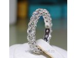 Inel de logodna model Tiffany din aur cu diamante 704DIDI #1