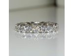 Inel de logodna model Tiffany din aur cu diamante 704DIDI #4
