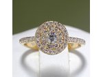 Inel logodna din aur cu diamante 023DIDI #4