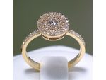 Inel logodna din aur cu diamante 023DIDI #5