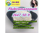 Top supplier cas 2647-50-9 Flubromazepam in stock with fast delivery whatsapp: +86 18832993759 #1