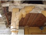 Detaliu imbinare - Biserica de lemn Sf. Arhangheli din Letca #8