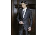 Costum model Royce, camasa cu manseta de butoni, cravata de matase model Platino - DINASTY #4