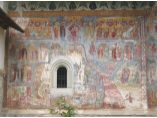 Pictura exterioara a bisericii - Manastirea Rasca #5