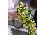 Buchet mireasa orhidee verde - Rossemary Design #5