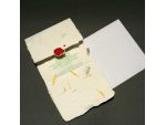 Invitatii hartie manuala unicat cu sigiliu - Invitatii de nunta Matilda - REDUCERE #1
