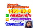 Hot sale cas: 1451-83-8 2-bromo-3-methylpropiophenone #1