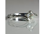 Inel de logodna din aur cu diamant 060 #3