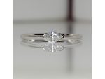 Inel de logodna din aur cu diamant marquise 575DIMA #4