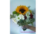 Buchet mireasa floarea soarelui - Deco #17