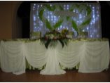 Prezidiu, perdea de lumini, inimi din baloane - Special Flor Design #15
